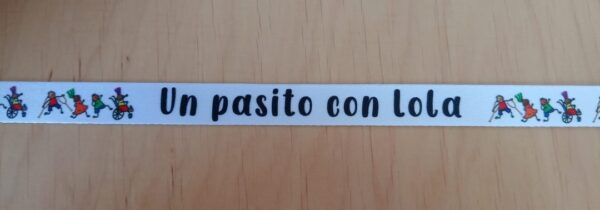 Pulsera "Un pasito con Lola" - Modelo 1